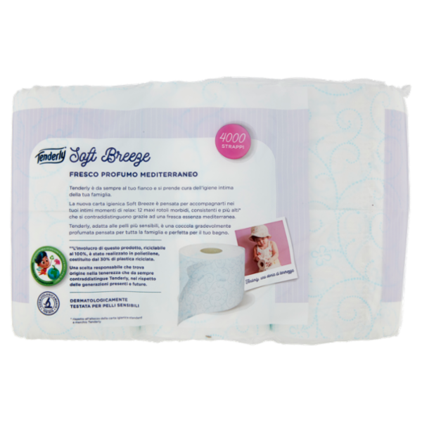Tenderly Soft Breeze Maxi Rotoli profumati 12 pz