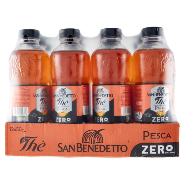 San Benedetto Thè Pesca Zero 12 x 50 CL