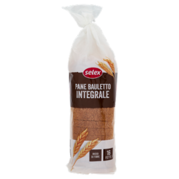 Selex Pane Morbido Integrale a Fette 400 g