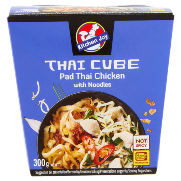 Kitchen Joy Thai Cube Pad Thai Chicken with Noodles 300 g