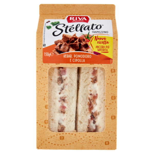 Riva Stellato Tramezzino Kebab, Pomodoro e Cipolla 150 g