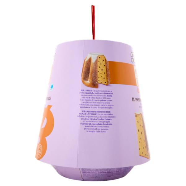 Bauli Free Lactose Free il Pandoro Ciocosoffice Senza Lattosio 700 g