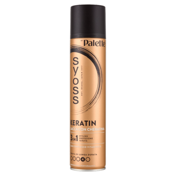 Syoss By Palette Keratin Lacca con Cheratina 300 ml