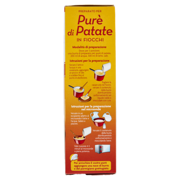 Crastan Preparato per Purè di Patate in Fiocchi 3 x 75 g