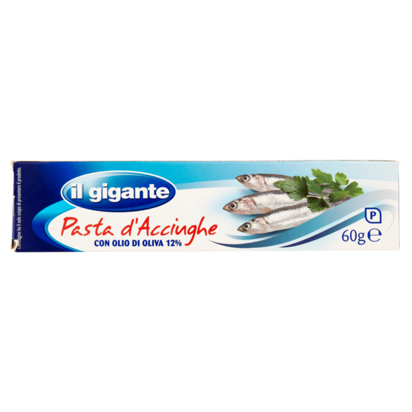 IL GIGANTE Pasta d'Acciughe con Olio di Oliva 12% 60 g