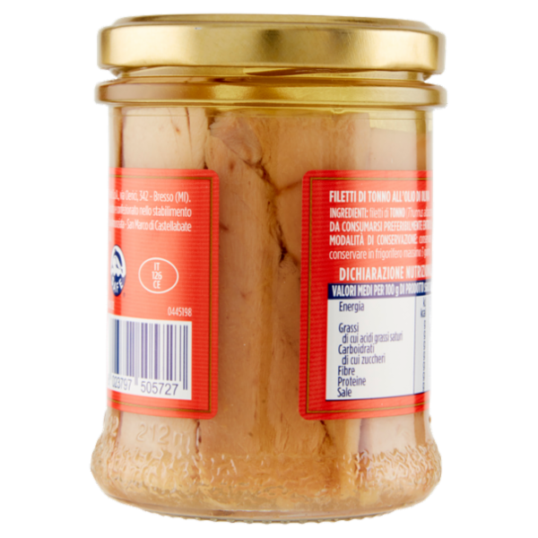 IL GIGANTE Filetti di Tonno all'Olio di Oliva 180 g