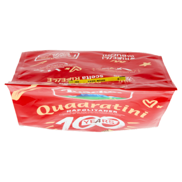 Loacker Quadratini Napolitaner Wafer con crema alle Nocciole 100% Italiane Wafers 250 g
