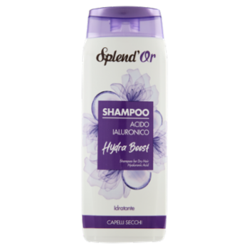 Splend'Or Shampoo Acido Ialuronico Hydra Boost Idratante 300 ML