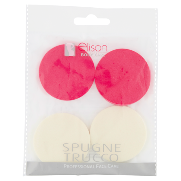elison Body Care Professional Face Care Spugne trucco small 4 pz