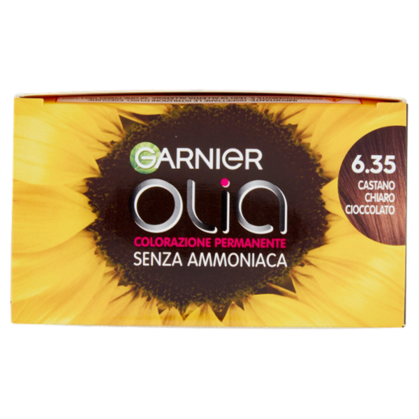 Garnier Olia Tinta Capelli, Senza Ammoniaca, Light chocolate 635