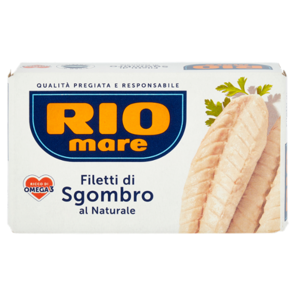 Rio mare Filetti di Sgombro al Naturale 125 g