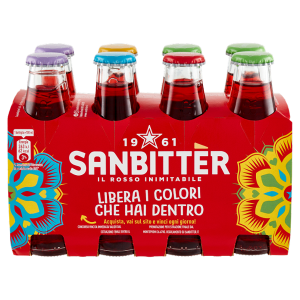 SANBITTER Rosso 8 x 10 cl