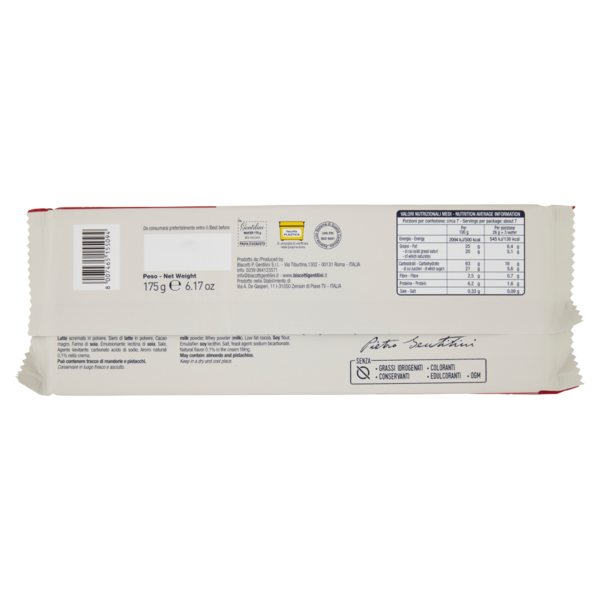 Gentilini Wafer alle nocciole 175 g