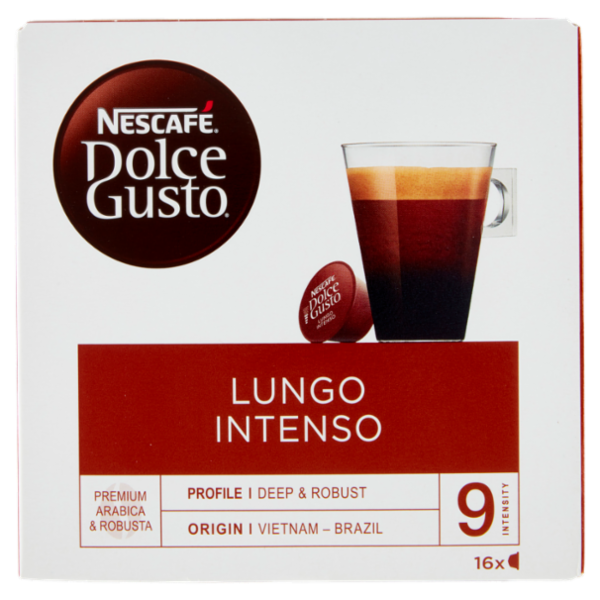 NESCAFÉ DOLCE GUSTO Lungo Intenso Caffè 16 capsule 144 g