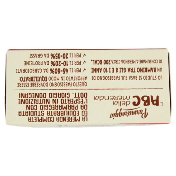 Parmareggio l'ABC della merenda Crostatina al Cacao con Parmigiano Reggiano