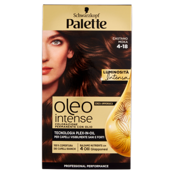 Palette oleo intense Castano Moka 4-18