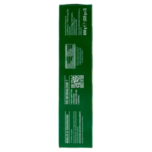 Buitoni Doppio Trancio Margherita 2 Tranci 650g