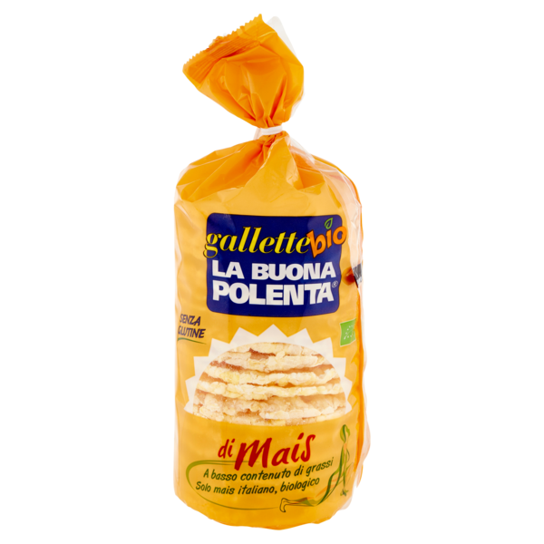 La Buona Polenta gallette bio Senza glutine di Mais 100 g