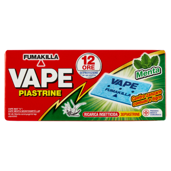VAPE Piastrine Menta 30 pz