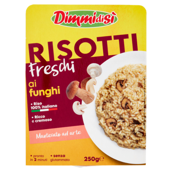 DimmidiSì Risotti Freschi ai funghi 250 g