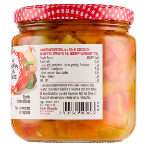 Le Conserve della Nonna Salsa Contadina Grossa 400 g