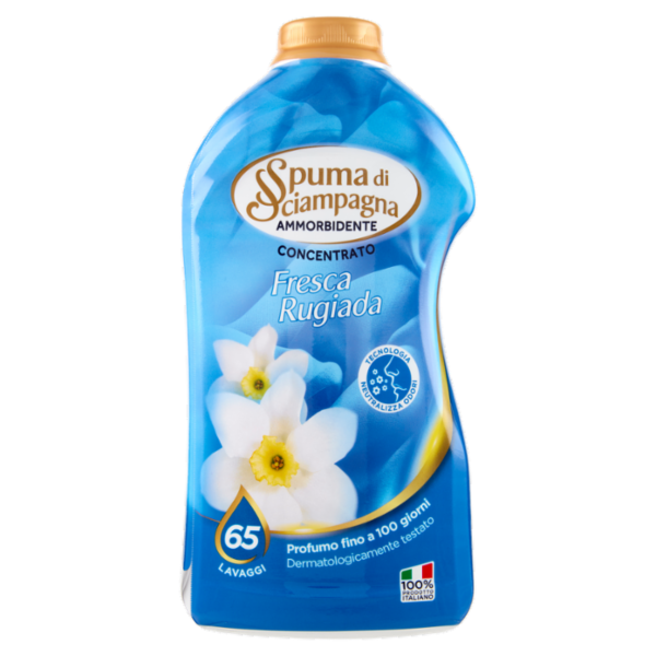 Spuma di Sciampagna Ammorbidente Concentrato Fresca Rugiada 1300 ml