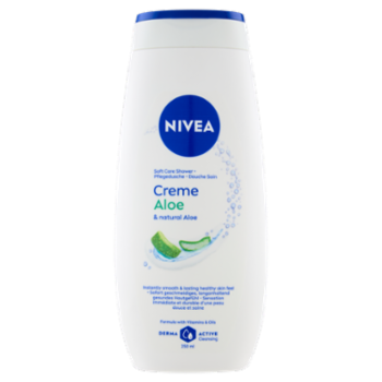 Nivea Creme Aloe & Natural Aloe Soft Care Shower 250 Ml