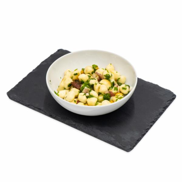 Perline Condite Con Speck E Rucola