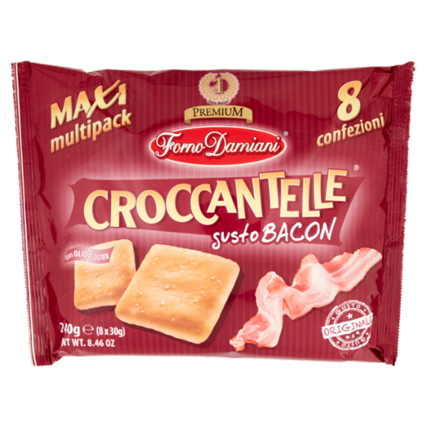 Forno Damiani Premium Croccantelle gusto Bacon 8 x 30 g