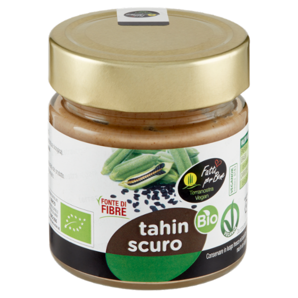 Terranostra Vegan Bio tahin scuro 200 g