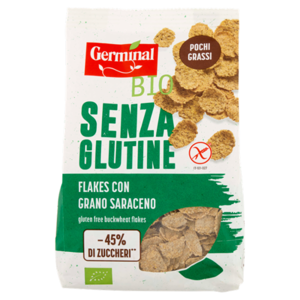 Germinal Bio Senza Glutine Flakes con Grano Saraceno 250 g