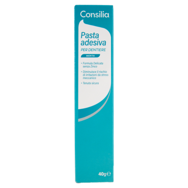 Consilia Pasta Adesiva per Protesi Dentali 40 g