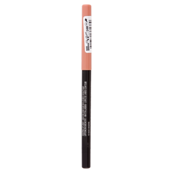 Maybelline New York Color Sensational Shaping Lip Liner Matita Labbra 10 Nude Whisper