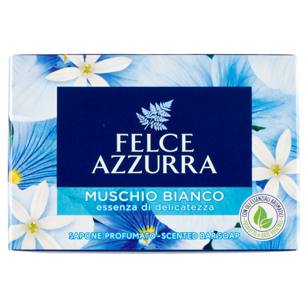 Felce Azzurra Muschio Bianco Sapone Profumato 100 g