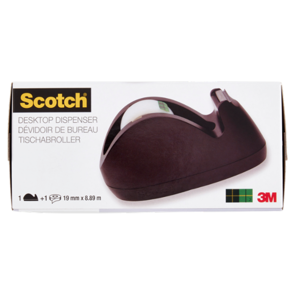 Scotch® Dispenser Rabbit, rosa o nero + 1 Nastro adesivo Scotch® Magic™19 mm x 8.89 mm