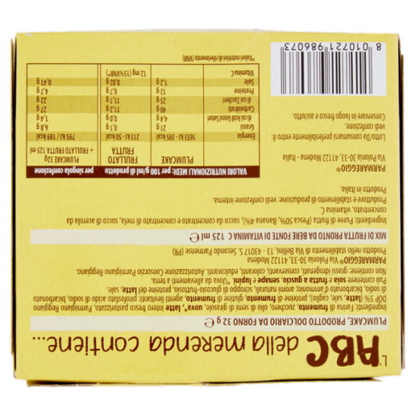 Parmareggio l'ABC della merenda Plumcake con Parmigiano Reggiano