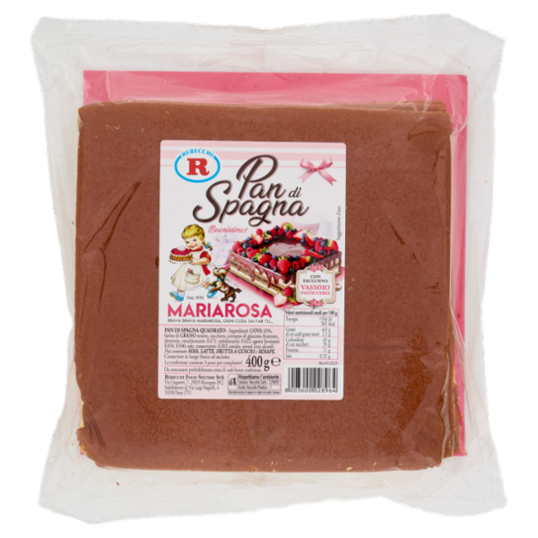 Mariarosa Pan di Spagna 3 pezzi 400 g