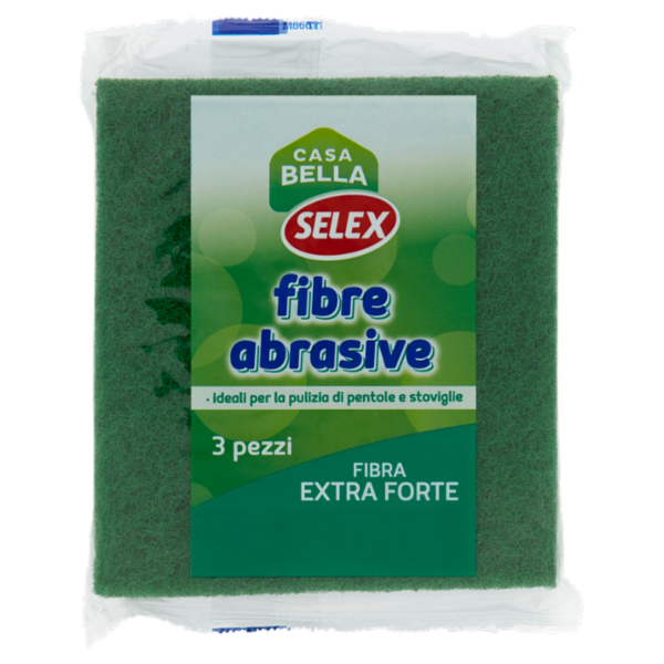 Selex Casa Bella Fibre Abrasive Extra Forte 3 pezzi