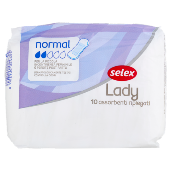 Selex Assorbenti Lady Normal Ripiegati 10 pezzi