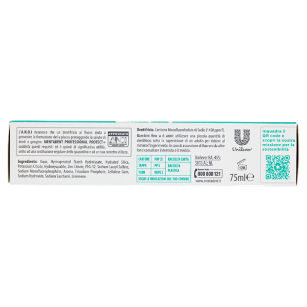 Mentadent Professional Protect+ Carie 75 ml