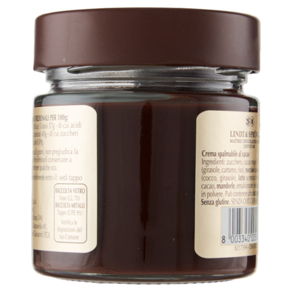 Lindt Crema spalmabile Fondente Cioccolato fondente 200 g