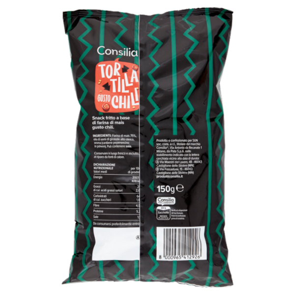 Consilia Tortilla Gusto Chili 150 g