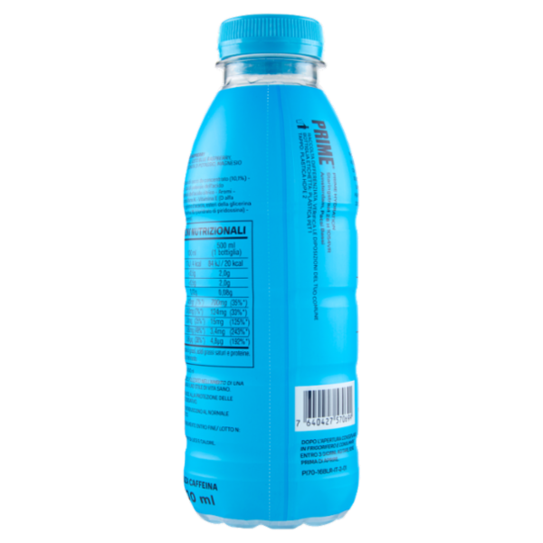 Prime Hydration Blue Raspberry Flavour 500 ml