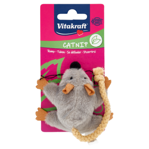 Vitakraft Catnip Topolino Peluche