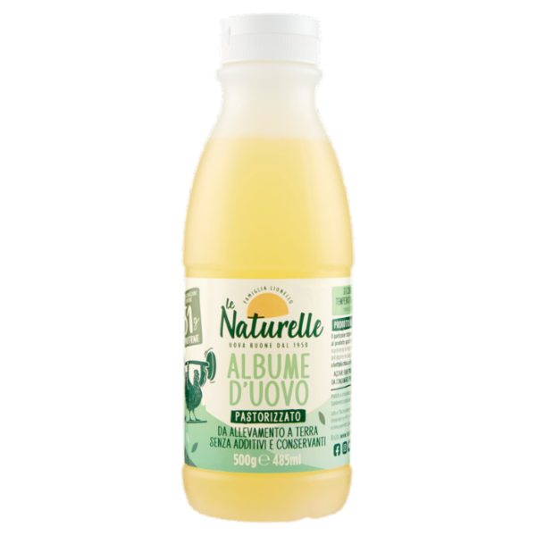le Naturelle Albume d'Uovo Pastorizzato 500 g