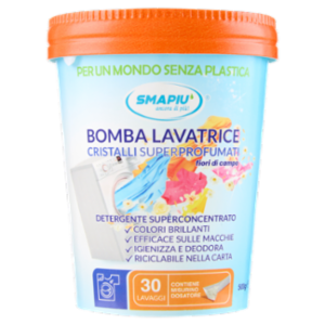Smapiù Bomba Lavatrice Cristalli Superprofumati Fiori Di Campo 500 g