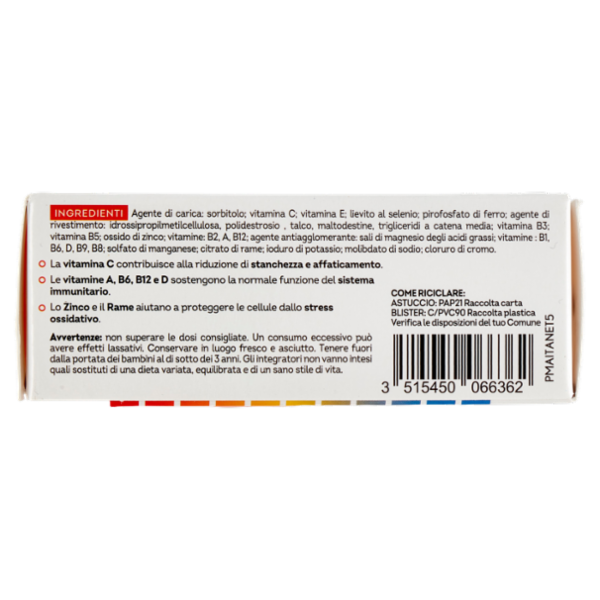 Laboratoires Vitarmonyl Multivitamine Forte con Multiminerali 45 compresse 36 g