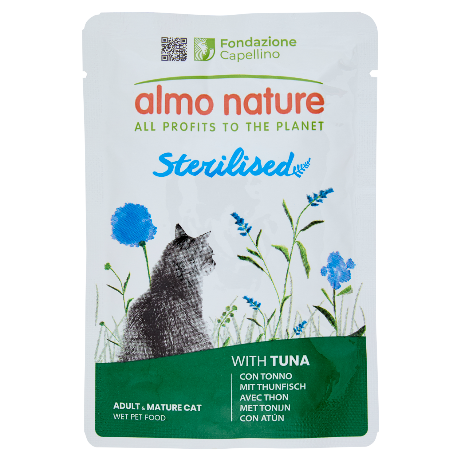 Almo Nature Sterilised Adult & Mature Cat Con Tonno 70 g