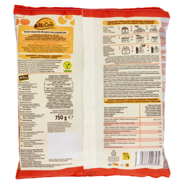 McCain Patatas Bravas 750 g