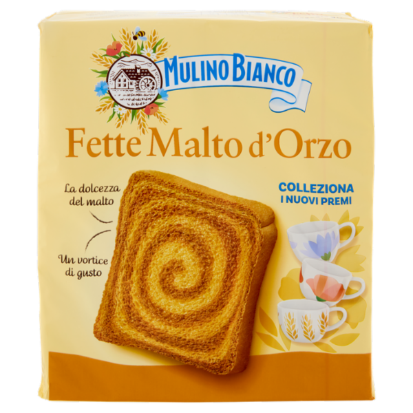 Mulino Bianco Fette Biscottate Malto d'Orzo 315g